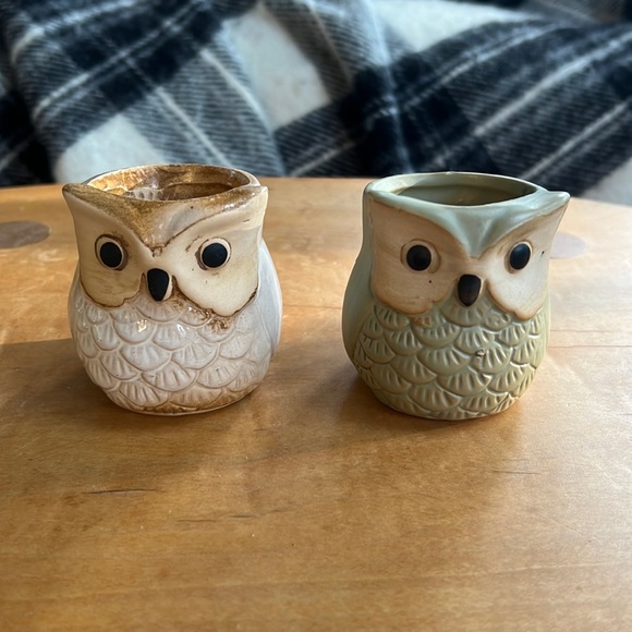 Owl planters - Picture 1 of 3